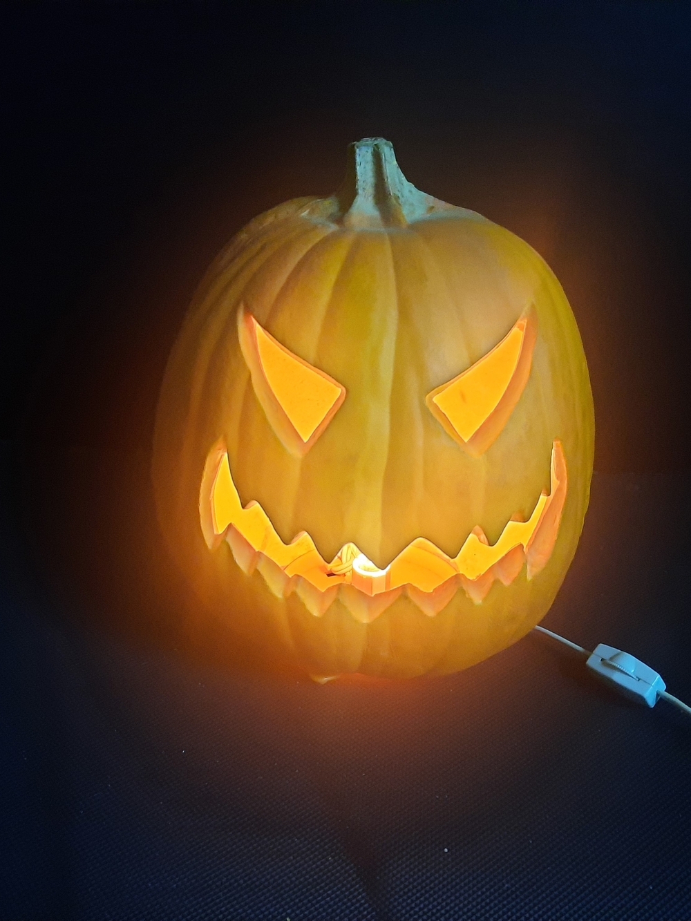 1993 Trendmasters Foam Electric Jack-O'-Lantern